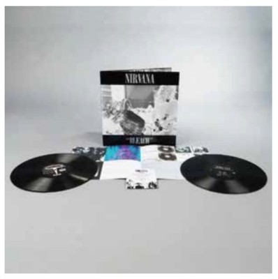 Nirvana BLEACH DELUXE EDITION 2LP vinyl record with Japanese obi