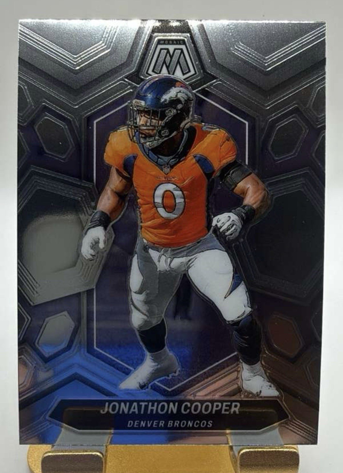 2024 Panini Mosaic - Jonathon Cooper #68 - Denver Broncos Base Card