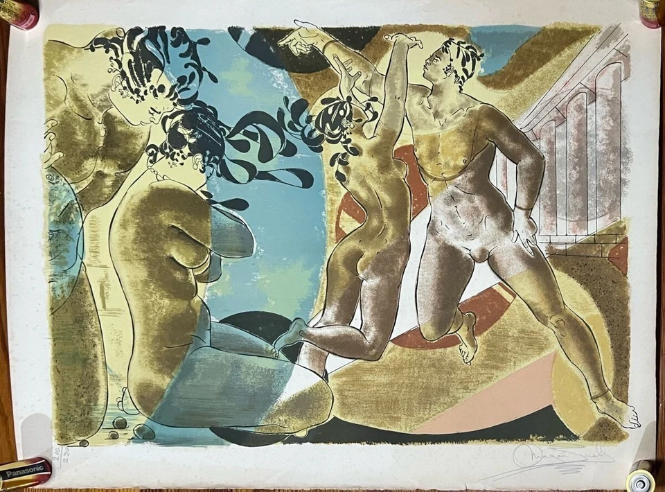 Maria Morgan-Snell signierte Original Lithographie 210/220 großer... - Bild 2 von 4