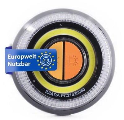Warnleuchte V16 EU Zulassung   zugelassenes Notlicht & Warndreieck IDIADA PC2102