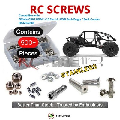 RCScrewZ Stainless Screw Kit gma017 for Gmade GR01 GOM 1/10 (GM56000) | KIT