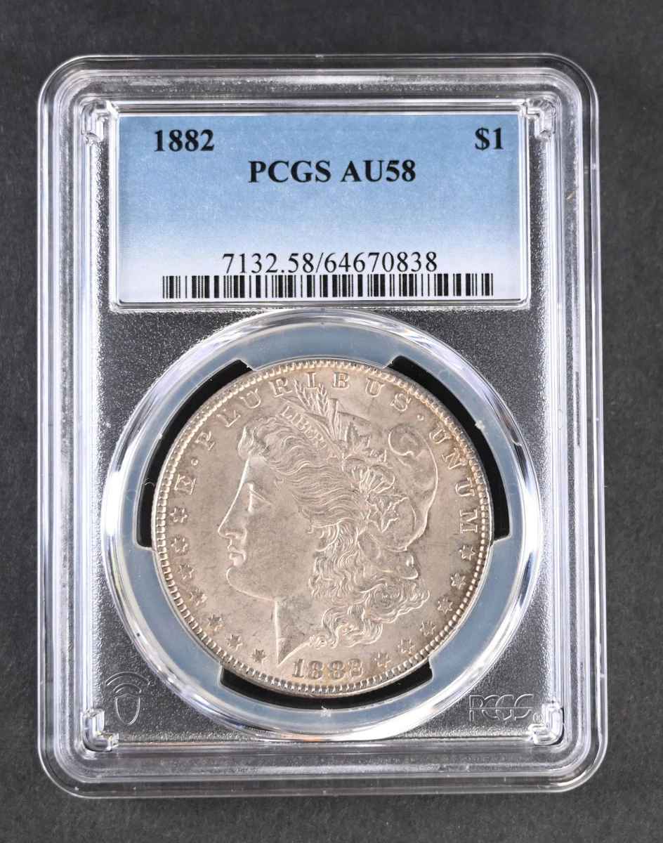 AU 58 Graded 1882 Year Morgan US Dollars (1878-1921) for sale | eBay