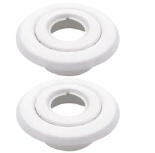 3/4" IPS Fire Sprinkler Head Escutcheon Plate Standard Cover Trim Ring - 2 Pack