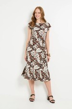 Wallis Fit & Flare Dress Womens Daywear Dresses