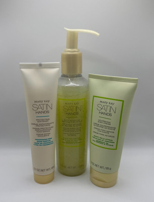 Mary Kay Satin Hands Set White Tea & Citrus Full Size Brand New