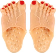 Funny Feet Slippers Jumbo Big Foot Realistic Costume Accessories Shoe Covers