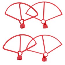 4 Red Propellers Blades Protectors Guards for DJI Mini 3 Pro Drone Repair Parts