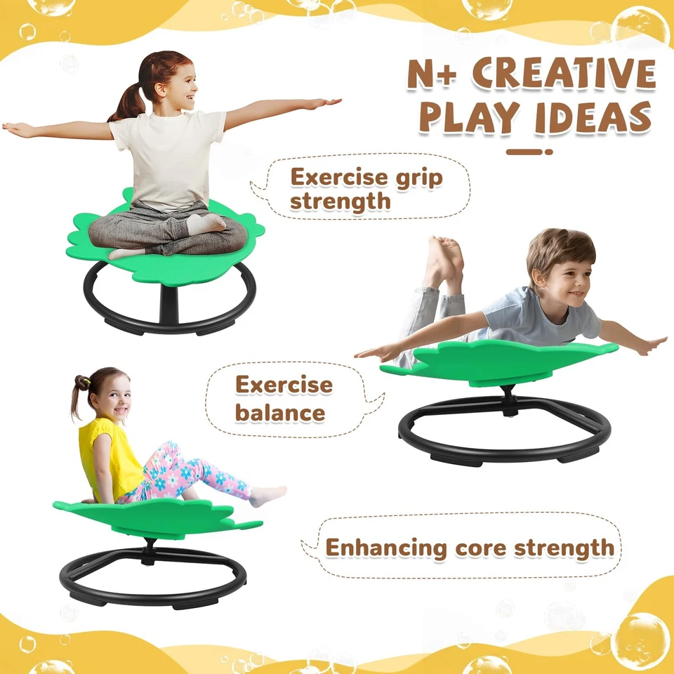 Silla giratoria para niños autistas, silla giratoria sensorial para niños con forma de pez, Senso... Foto 2 de 4