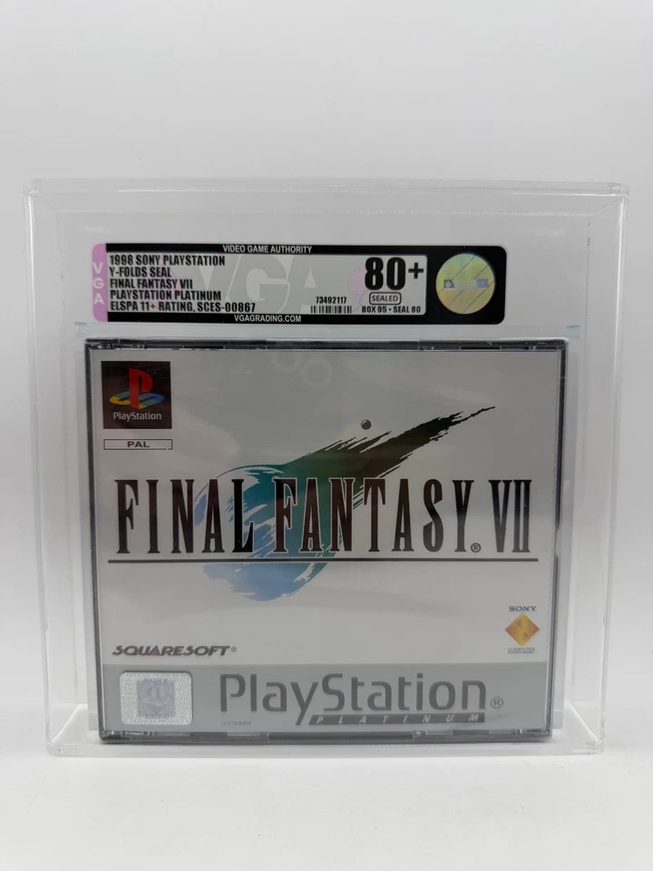 Final Fantasy VII 7 - Platinum VGA 80+ **PS1 Playstation 1 NEU Sealed - Bild 1 von 2