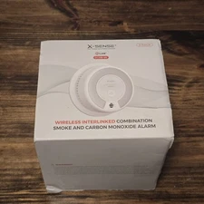 X-Sense SC06-W Wireless Combination Smoke and Carbon Monoxide Alarm 3 Pack