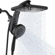 High Pressure Rain Shower Head: Upgrade Shower Heads with Handheld Spray Combo..