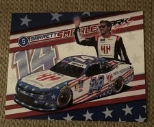Nascar Xfinity Driver #14 Garrett Smithley Hire Heroes USA 2025 Postcard 