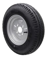 Komplettrad 4.50-10 400kg je Rad LK 4x100 Anhänger Reifen 4.50x10 76M für Stema