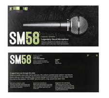 NEW SM58S Dynamic Vocal Microphone With On/Off Switch FAST SHIPPING US
