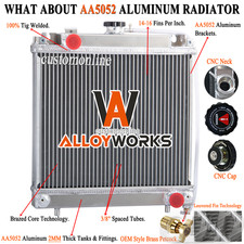 Lva802036 Radiator W/bug Screen Fit John Deere Tractor 2320 2305 2025r 3005 790