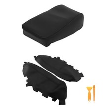 Fits For Toyota Avalon 2013-18 Console Lid Armrest & Door Panel Cover Black