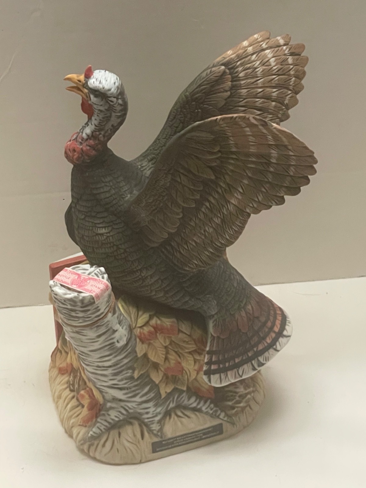 Austin Nichols 1982 Wild Turkey Decanter - Lore Collector Series II, No. 4 Empty