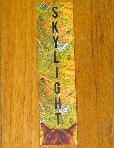 VINTAGE SKYLIGHT BOOKS BOOKSHOP~BOOKSTORE AD BOOKMARK~LOS ANGELES~CALIFORNIA~CAT