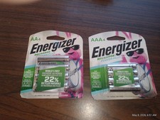 2 Pack Energizer  AA & AAA rechargeable Batte...