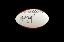 Mark Rypien Washington Redskins authentic signed full size football |CERT A44