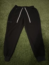 Figs Technical Collection Pants Black Medium Women  s Zamora Jogger Nurse Scrubs