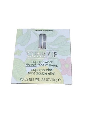 3F Clinique Superpowder Double Face Makeup 04 Matte Honey M-P .35oz/10g NEW