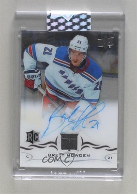 2018-19 Upper Deck Clear Cut Rookies Brett Howden #CCR-BH Auto 4f5