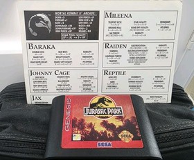 Sega Genesis CDX Console (1994) Sega Genesis/CD W/10 Games/Case  *Tested 