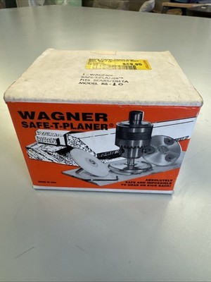 Wagner Safe-T-Planer Vintage Radial Arm Saw In Original Box Looks Very New