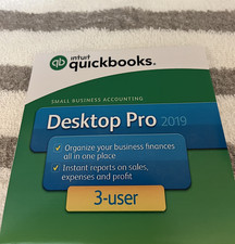Quickbooks Desktop Pro 2019 for Win 10 and 11 Old stock