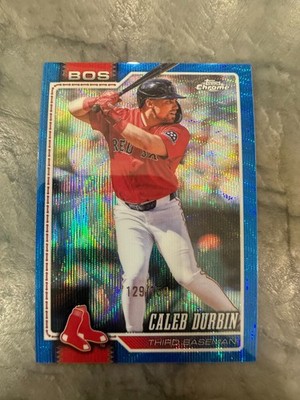 Topps 2026 Chrome Caleb Durbin #209 Blue Wave 129/150
