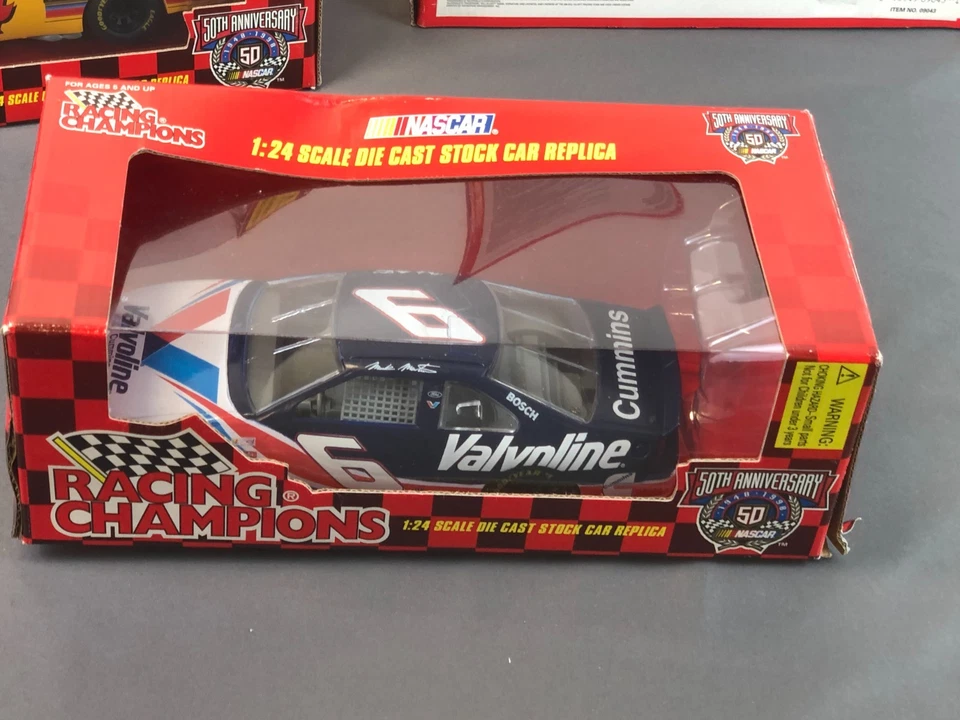 6 Campeones de Carreras 50 Aniversario Escala 1:24 REMINGTON/MAC ESTA NOCHE/KODAK/VALVOLINE + Foto 2 de 4