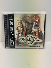 PS1 PLAYSTATION 1 THREADS OF FATE CIB COMPLETE WITH REG CARD TESTED WORKING