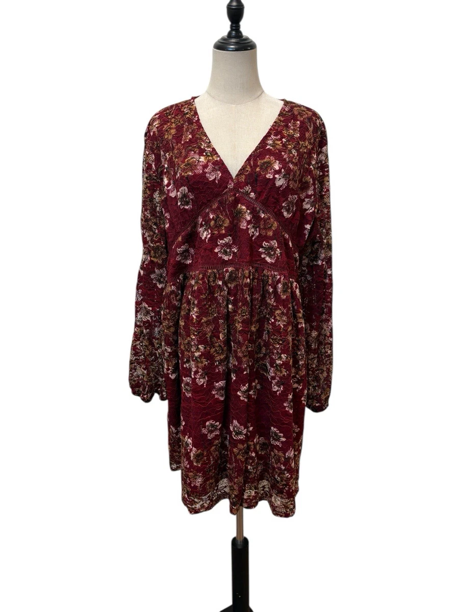 knee length dresses for ladies Vintage Vibes Lace Babydoll Dress In Black