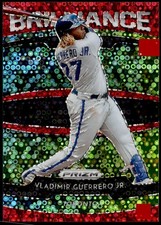 2020 Panini Prizm B4 Vladimir Guerrero Jr. Brilliance Red Donut Circles #/149 E1
