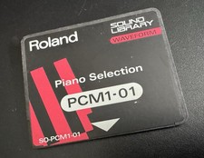 Roland SO-PCM1-01 Piano Selection ROM JV-80 JV-880 JV-90 JD-800 JD-990 JV-1080