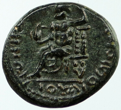 NERO 54-68AD Genuine Authentic Ancient Sebaste Phrygia Roman Coin