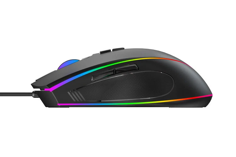 Havit MS1017 RGB Gaming Mouse Wired 3200 DPI Programmable Ergonomic Design - Image 3 of 3