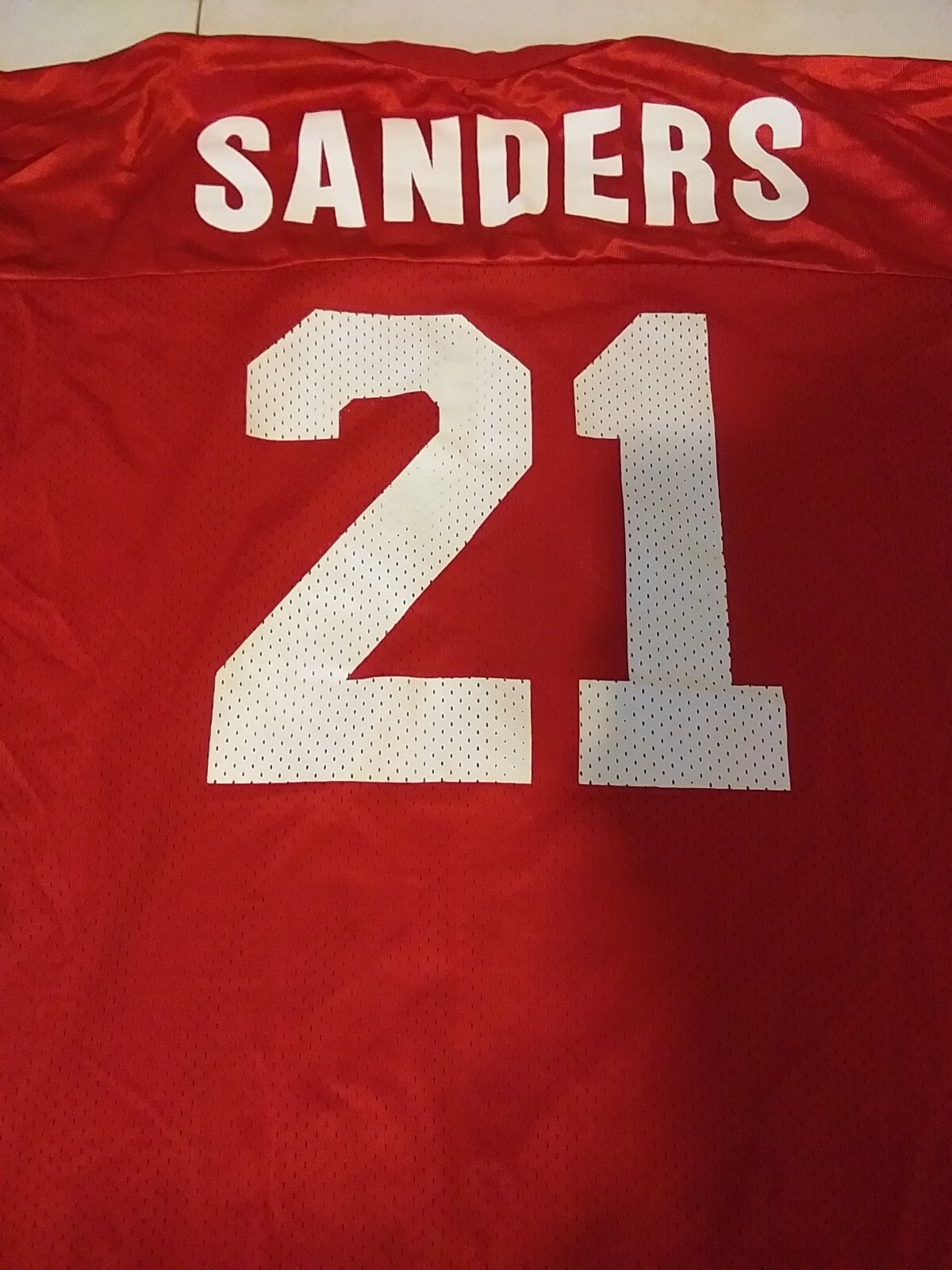 Vintage Deion Sanders #21 Jersey Champion Size 44 - Picture 8 of 10
