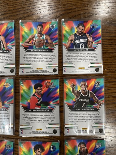 2023-24 Panini NBA Prizm INSTANT IMPACT Complete 25-Card RC Insert Set ๐๐ช๐๐ฅ - Picture 14 of 20