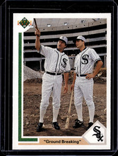 1990 Upper Deck Carlton Fisk Baseball Card Chicago White Sox #677