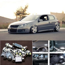 14X 6000K white Interior LED Light Kit for VW Golf 5 MK5 GTI Rabbit 2006-2009