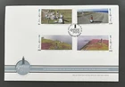 ISLE OF MAN 2018 FDC LIGHTHOUSES 200 FIRST DAY COVER WITH DOUGLAS PMK
