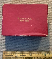New York Rare Tiffany & Co. RED Gift Box EMPTY 22x3”