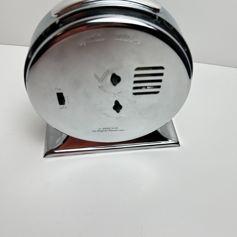 2005 HarleyDavidson Alarm Clock Quartz with Bell Alarm eBay