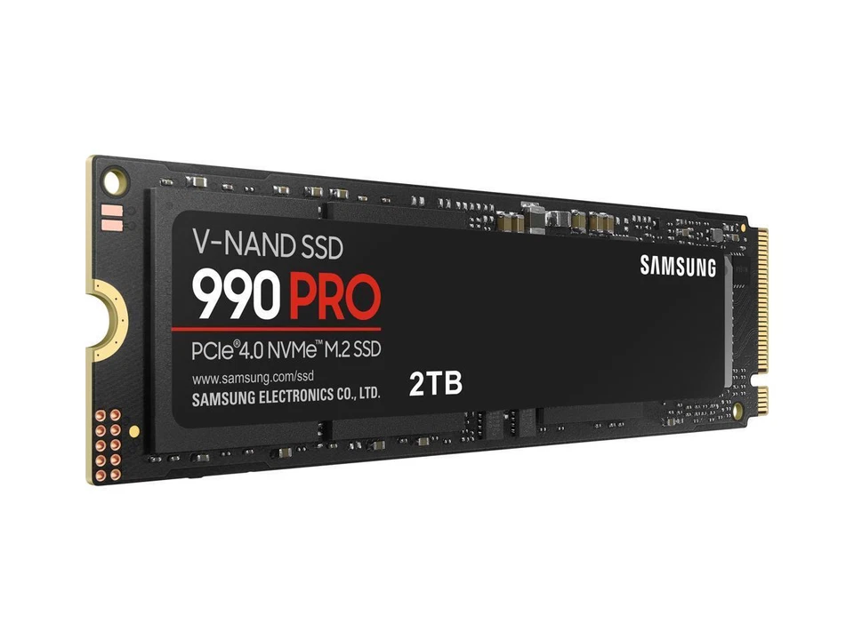 SAMSUNG 2TB SSD 990 PRO PCIe 4.0 M.2 2280 Up-to 7,450MB/s Internal NVMe Drive - Image 2 of 4