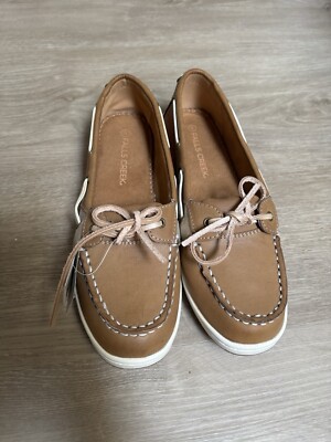 Falls Creek Women s Comfortable Flat Work Cushioned Shoes In Color Allie taupe