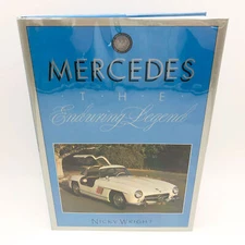 Mercedes The Enduring Legend Hardcover Nicky Wright 1991 1st Edition Classic Car