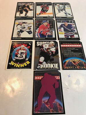 1993-94 Score Pinnacle Hockey Series 2 Promo Set w/Super Rookie Alexandre Daigle