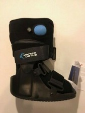 United Ortho Air Stabilizer Ankle - Black, Size Small
